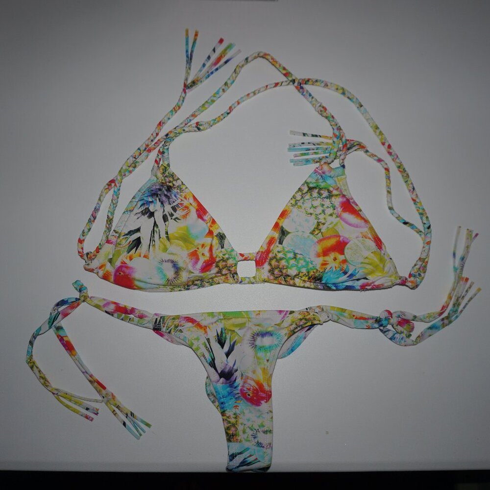 Pakaloha Hawaii Pineapple Bikini Set Size S